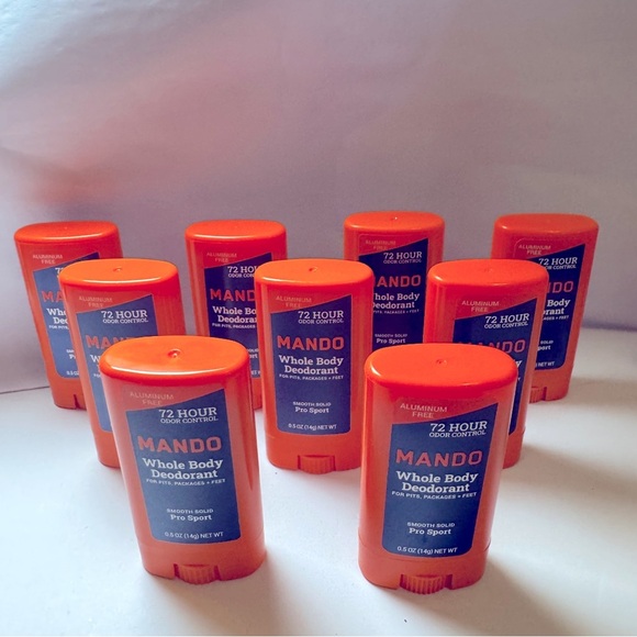 9 Mando Deodorant Stick for Men, Trial Size, Smooth Solid, Aluminum Free - Picture 1 of 6